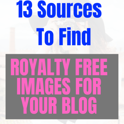 13 Sources to find royalty free images for Your blog