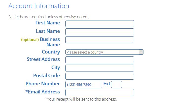 How to create an account with Bluehost