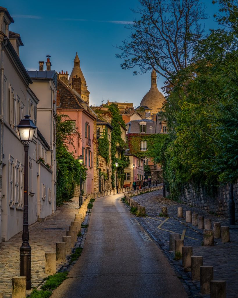 Le quartier de Montmartre, Paris