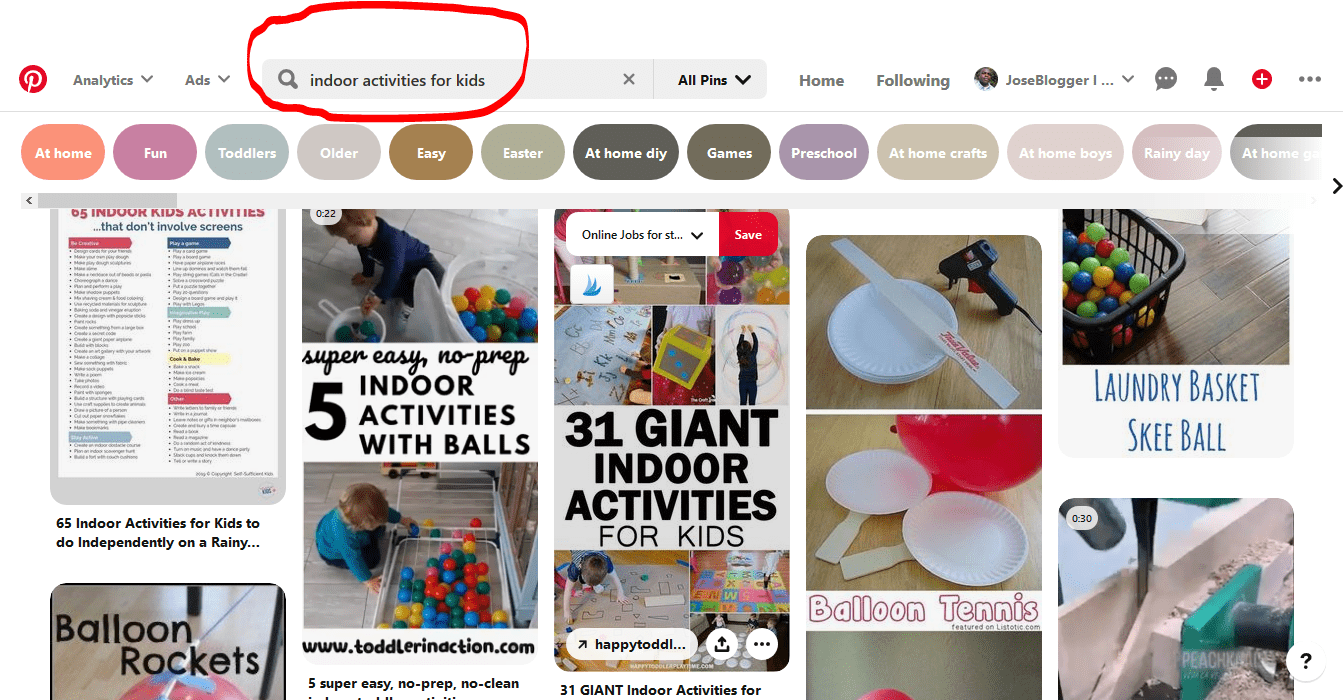 Fun indoor games for kids to do at home